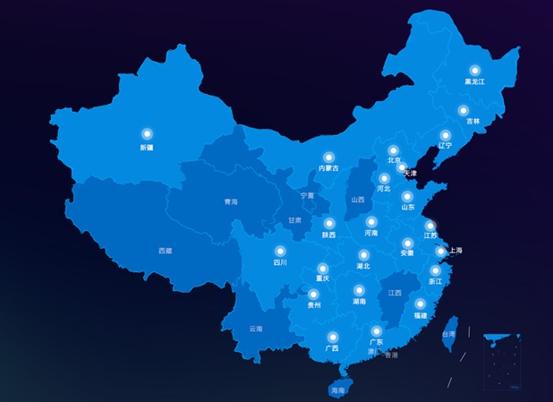 i威尔视觉目前在全国部署有50多个算力中心