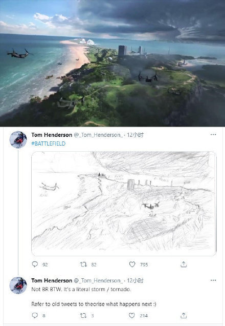 Tom Henderson公布的手绘细节图