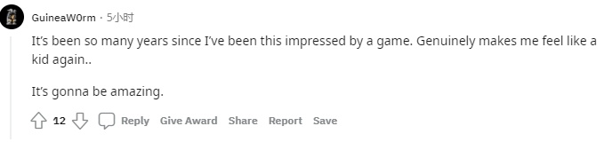 已经很久没有哪款游戏让我印象如此深刻了……让我感觉自己好像又变成了一个孩子
