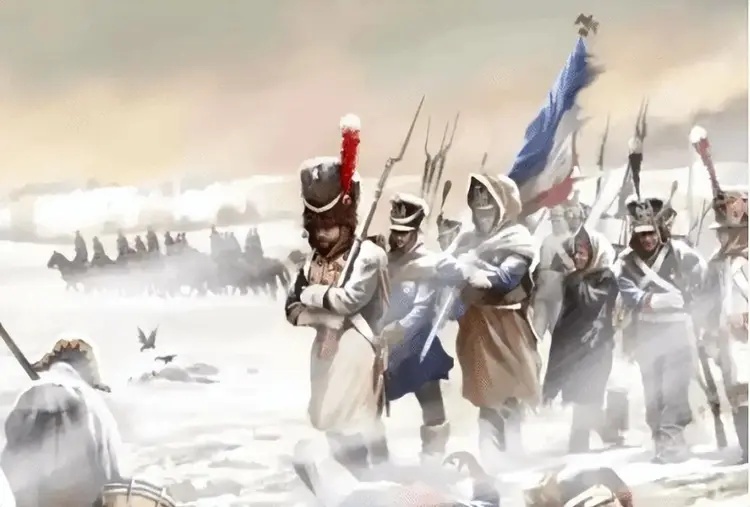 极度的严寒天气,使一代枭雄拿破仑的征俄之路以惨败收场