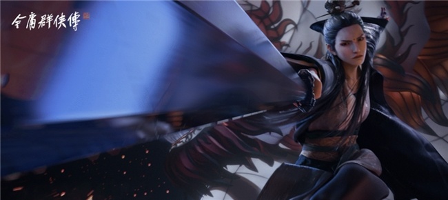 (游戏角色周芷若,游戏开发中不代表游戏最终品质)