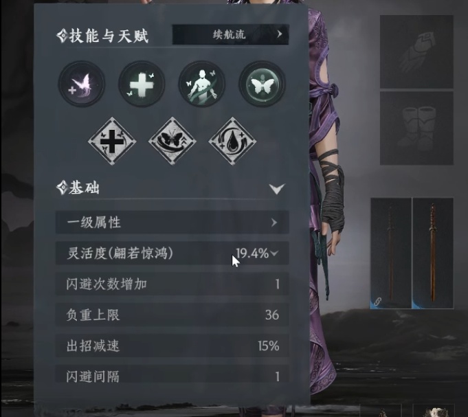 闪避存在次数和冷却限制