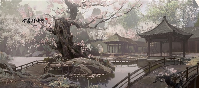 (游戏场景氛围图,游戏开发中不代表游戏最终品质)