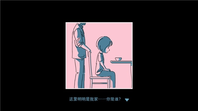 被要求坐在椅子上的主角