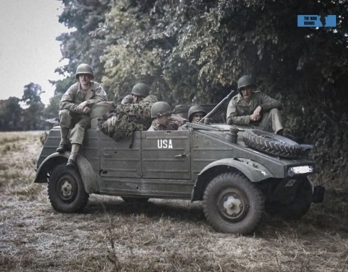 （轻便好用的水桶车，美军缴获之后也会欣然使用）