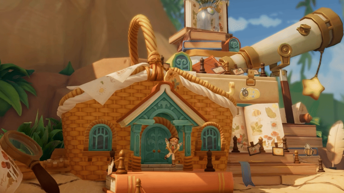 小人国治愈系画风